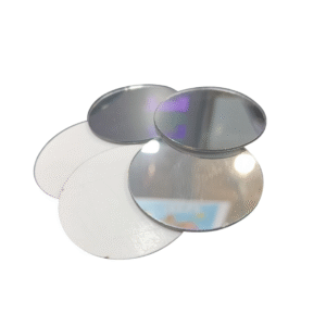 1.5 inch craft mirror silver 12 PCS pkt