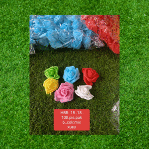 ARTIFICIAL FLOWERS 6.colr.mix 100.pis Qty-1 pkt