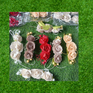 ARTIFICIAL FLOWERS 5.colr 6.pis Oty-1 pkt
