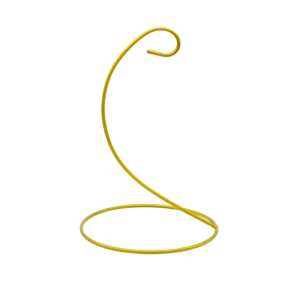 12 inch metal duck stand gold