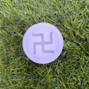 1.5 Inch Swastik Mould 5 mm Depth