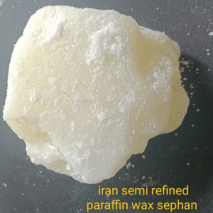 Iran semi refined paraffin wax sephan