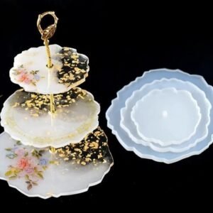 cake stand 3pcs set mould .25cm.19cm..14cm ..sro