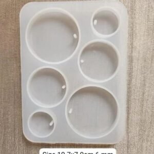 6 cavity oval mould 10.x7.9cm 6mm Depth min qty 12pcs..UN.