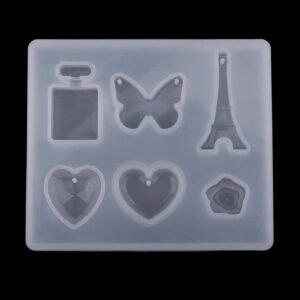 6 cavity double heart mould srn322