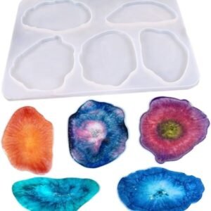 5pcs coaster mould 5mm depth min qty 12pcs ..SPO. SKU: SRN160