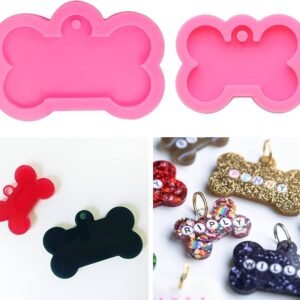 Big dog tag silicone mould 19.50×20.50cm min qty 12pcs..SUE. SKU: SRN182 ₹145.00