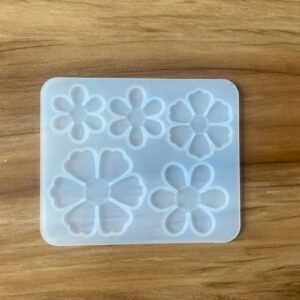 5 cavity 3D Flower mould min qty.12pcs..TO. SKU: SRN278