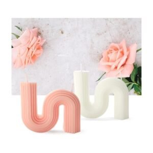 S Candle Mould /Min.Qty-12 Pcs .xeo /Size-8.8*6 SKU: SRN282