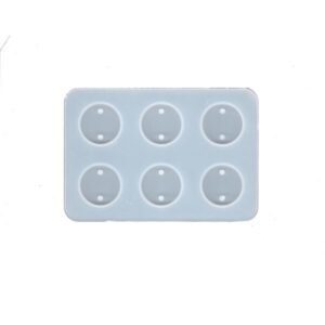 6 cavity round rakhi mould Min qty 12pcs..PO. SKU: SRN285