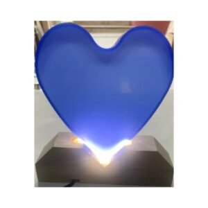 5inch heart led stand 20mm depth mould min qty 12pcs SKU: SRN80