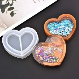 Heart pendent mould 4mm depth min qty 12pcs..se. SKU: SRN81