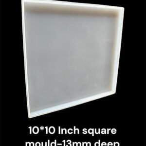10×10 Inch Square Plain Tray mould min qty 12pcs