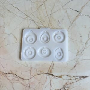 Evil Eyes mould 11×15 min qty 12pcs. SKU: SRN307