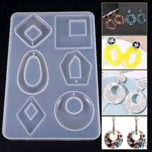 6cavity earring mould min qty 12pcs ..pe..