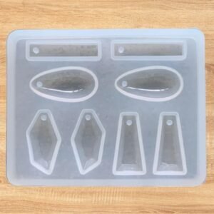 8cavity earring mould min qty 12 pcs ..st..