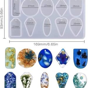 10cavity pendant mould min qty12pcs…po..