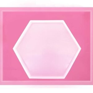4 Inch Hexagon Coaster Mold