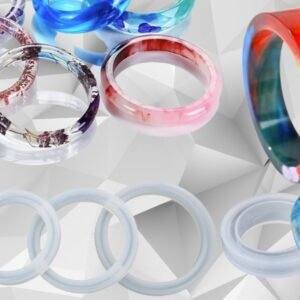 4pcs & 4 Different Size Of Bangle mould min qty 12pcs..UNO. SKU: SRN143