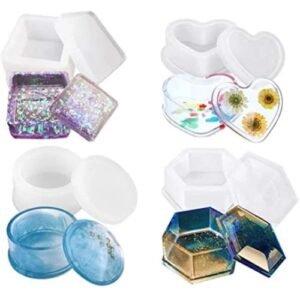 4 pcs gift box mould set min qty 12 set..ueo.. SKU: SRN44