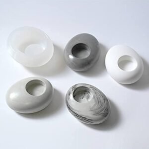 OVAL SHAPE T LIGHT CANDLE MOULD MIN QTY.MIN QTY.12PCS..EO.