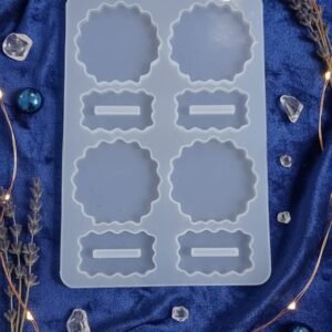 srn356 4 cavity round2 agate frame mould