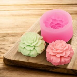 pink flower mould