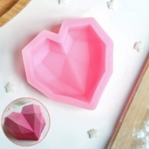 HBR35A-33 Pink heart mould