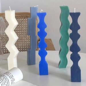 Zigzag Candle Mould / Min.Qty-12 Pcs / Size-25cm