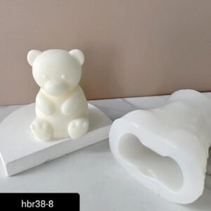 HBR 38-08 Teddy bear Candle mould Small