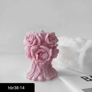 HBR 38-14 Flower Candle Mould