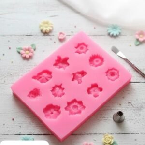 HBR 38-39 21 Cavity Rose Flower Mould