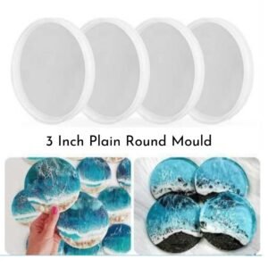 3 inch plain round mould