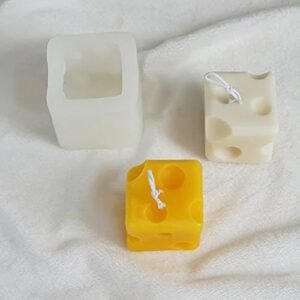 Cheese Candle Mould/ x.sne/ Size-6.2*6.2*5